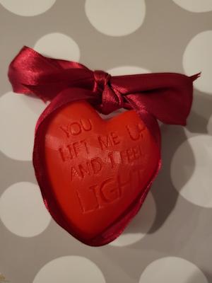 You Lift Me Up And I Feel Light Heart