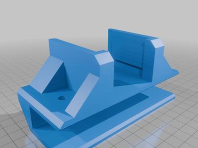 mount for Ikea Ivar to 1x2 fir strips