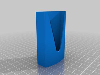 Lasko AW300 space heater remote control holder, with OpenSCAD