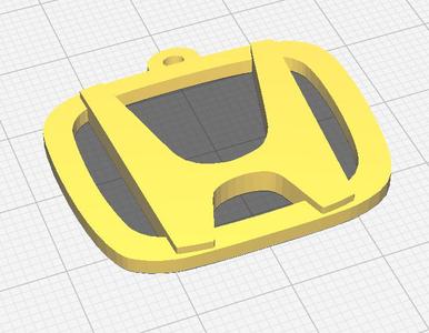 Keychain H wave