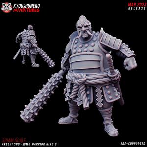 JAPANESE AKESHI SHO SUMO WARRIOR HERO B
