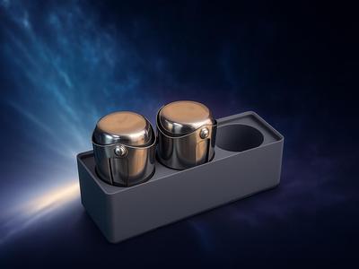 Gridfinity Champagne Stopper Holder