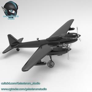 toy plane WWII Japanese Jet Bomber