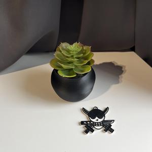 SKULL RORONOA ZORO KEYCHAIN