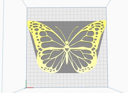 2.5D Butterfly