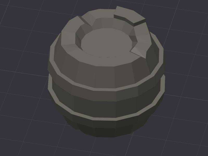 Low Poly Apple