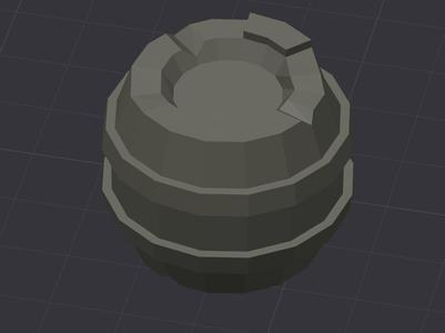 Low Poly Apple