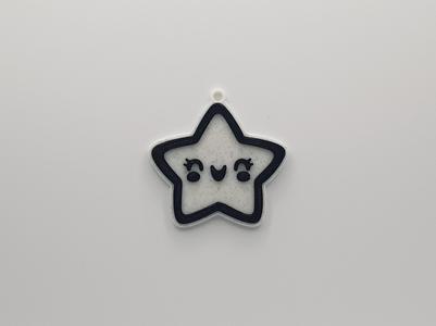 Cute Star Keychain