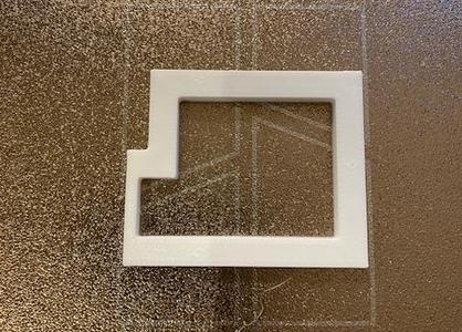 Reinforced Servo Frame for Hitec Servo HS-5125MG