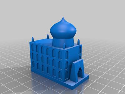 Hotel - Taj Mahal full model