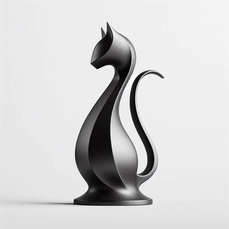 Cat figure Piece