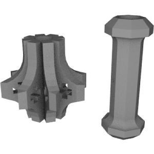 3D Printable Medieval Battle Mace