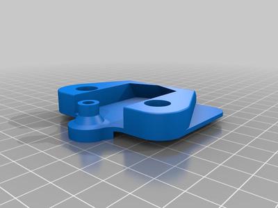 Quick tool change base for OpenBuilds 20mm gantry plate