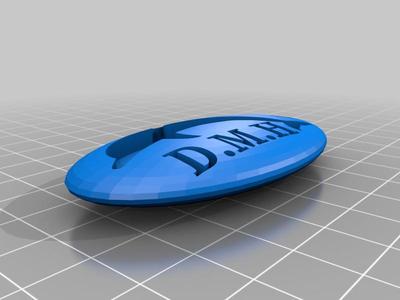 dez's dolphin keychain