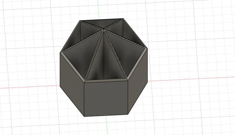 Hexagon Pencil Box