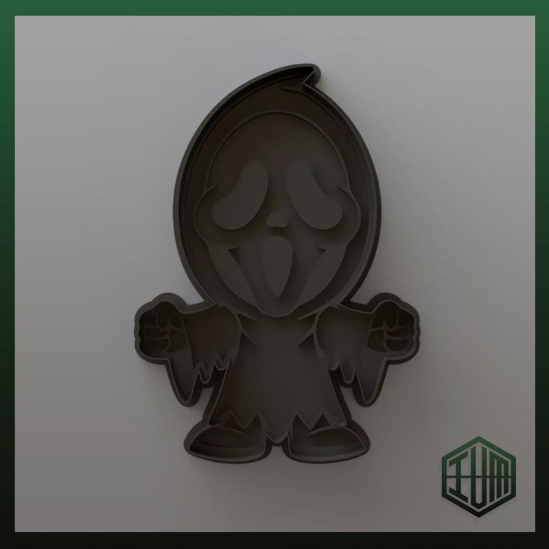 GHOSTFACE COOKIE CUTTER - HALLOWEEN 2K23