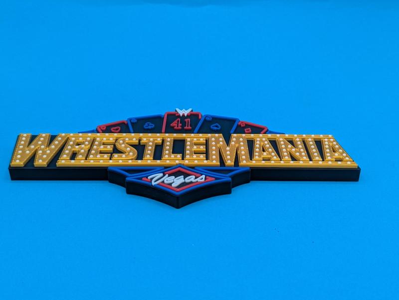 Wrestlemania 41 - fan art logo
