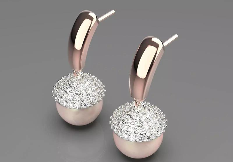 pearl earring pe0039