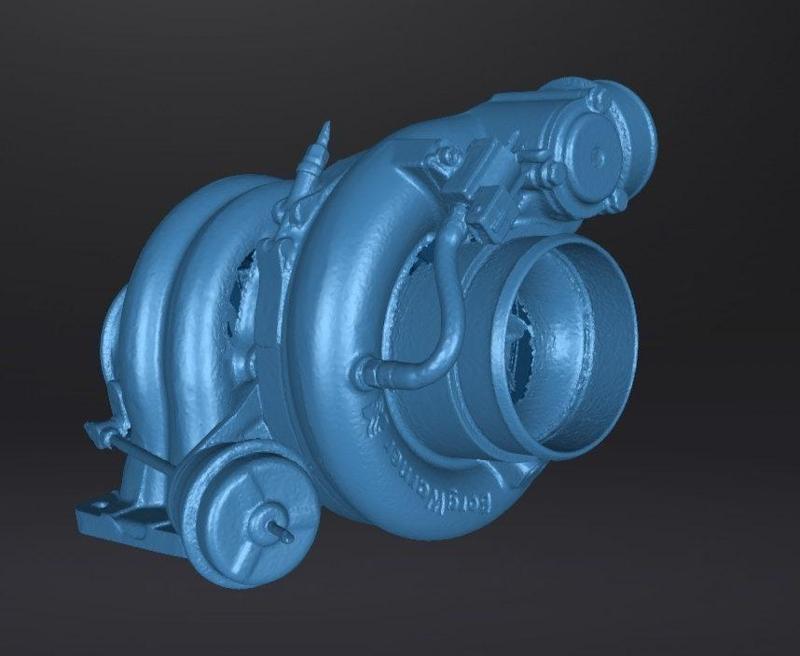 Borg Warner EFR 8374 3D scan