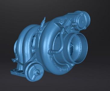 Borg Warner EFR 8374 3D scan