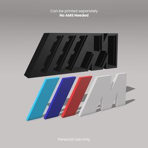 BMW M Series LED Sign / Night Light - AMS & Non AMS Friendly 😋