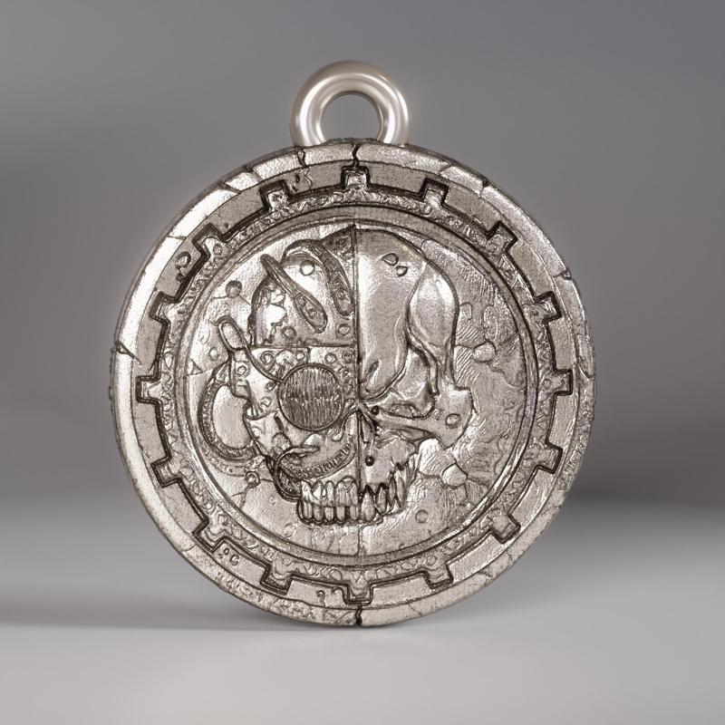Tech-Priest Cult Pendant – Adeptus Mechanicus Inspired STL