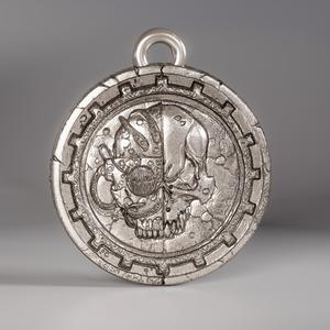 Tech-Priest Cult Pendant – Adeptus Mechanicus Inspired STL