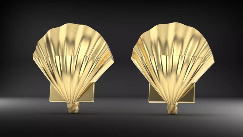 SHELL OYSTER EARING