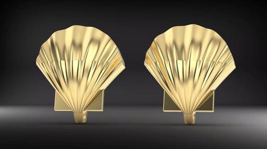 SHELL OYSTER EARING