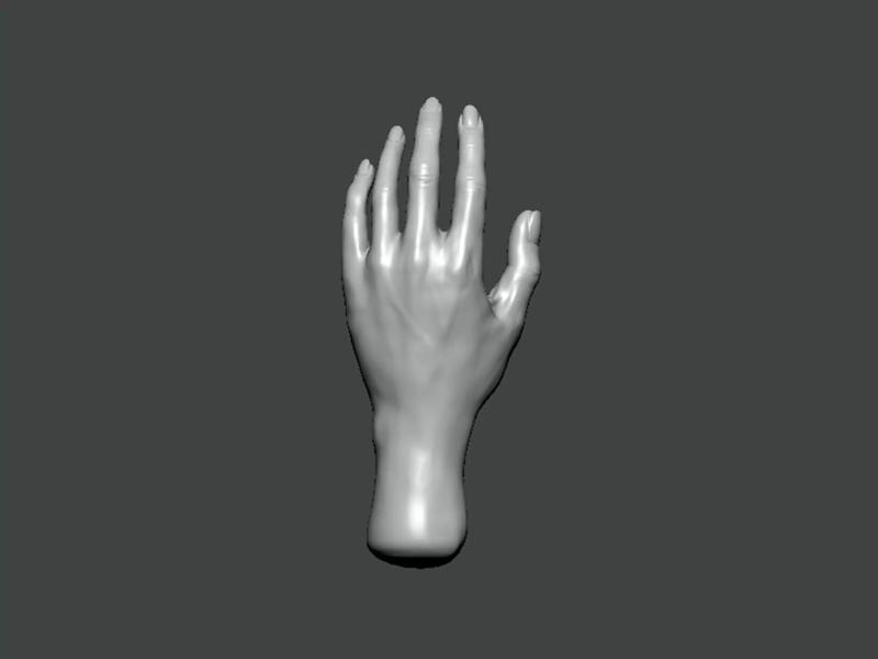 3D Model-HAND0026 hand
