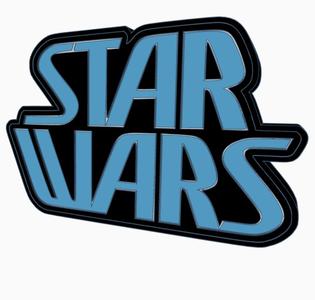 STAR WARS (OLD LOGO) Lightbox V2 by MANIACMANCAVE3D