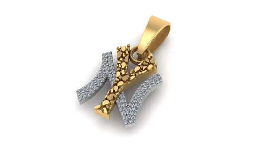 NY pendent nugget style