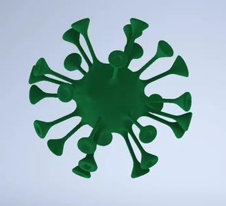 coronavirus 3D MODEL 2019