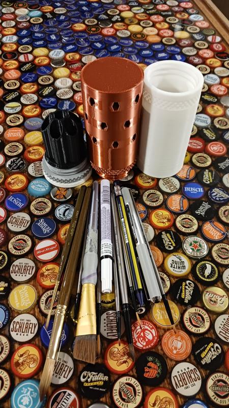 Paintbrush Travel Tube Case: Keep Your Brushes Safe On-the-Go