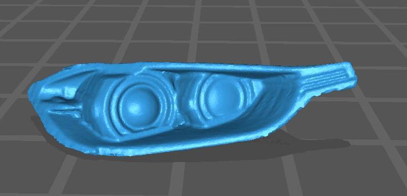 1/18 Welly BMW F30 Headlight 3D Scanned Data