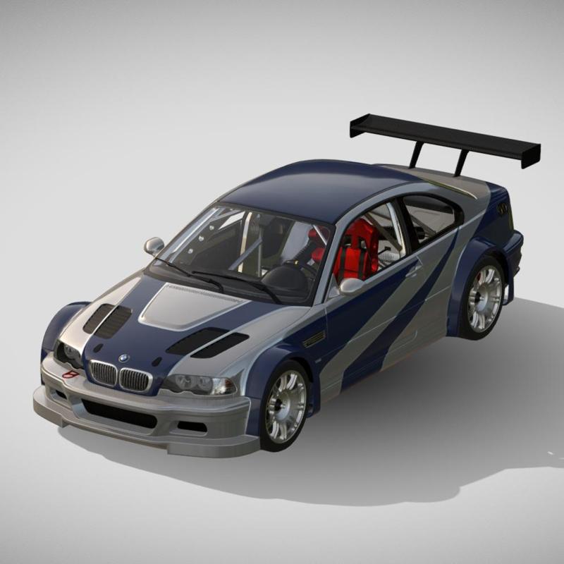 BMW M3 E46 GTR NFSMW