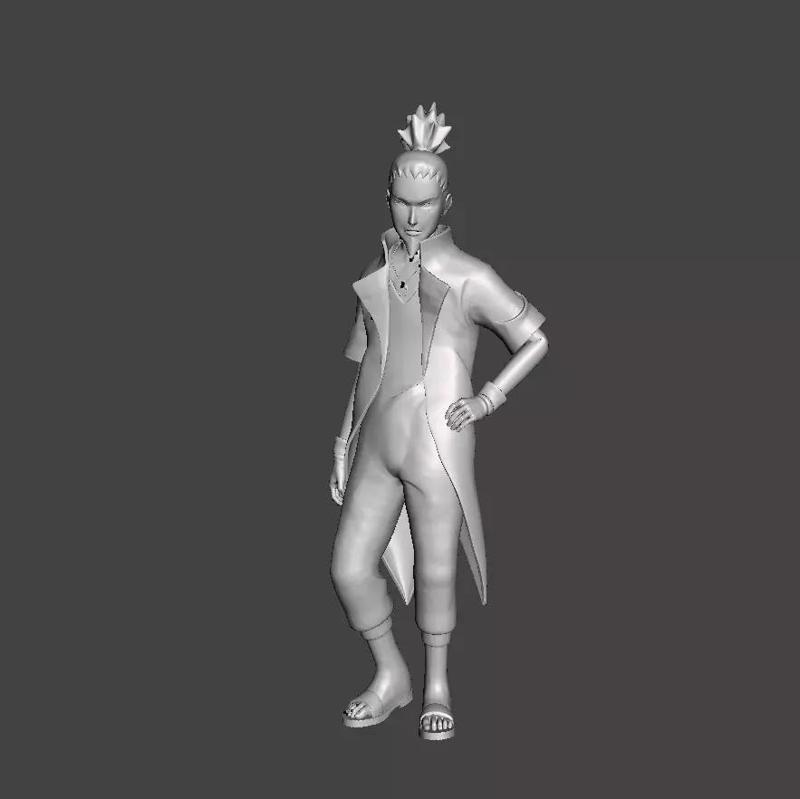 Shikamaru Nara Boruto 3D Model