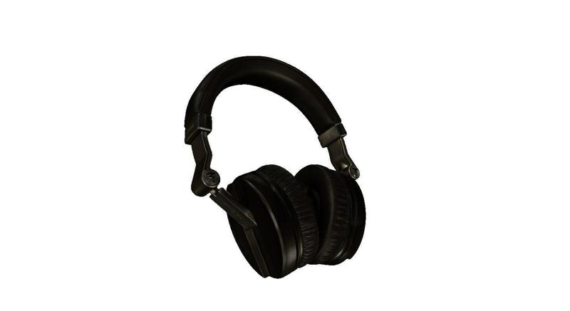 Headphones VR  AR  low-poly 3D model