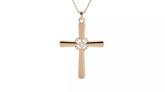 Jesus Holy Cross Pendant 3dm stl renders details