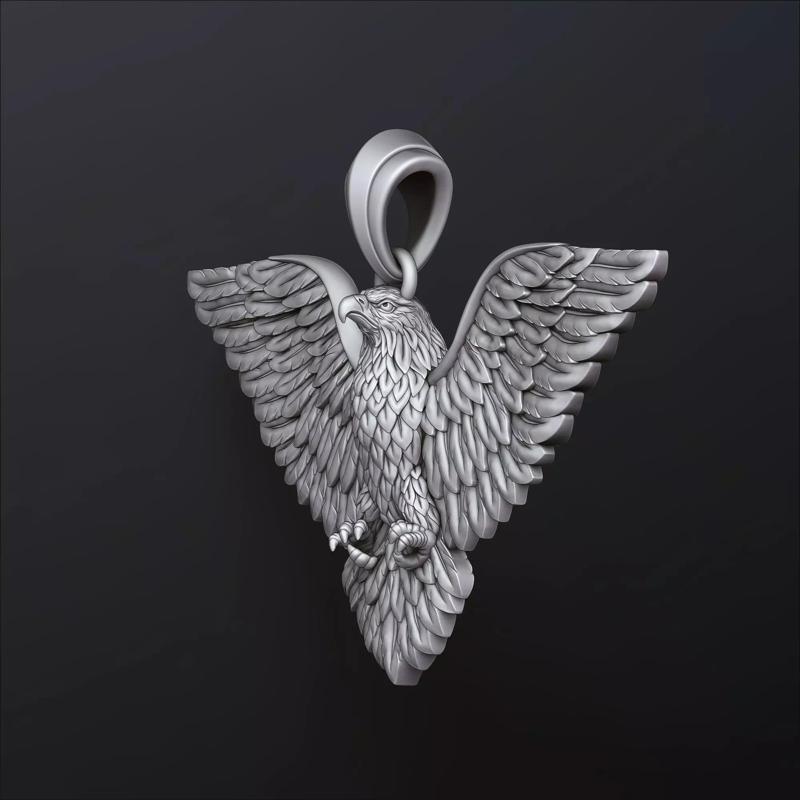 Eagle Pendant 3d