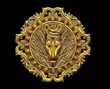 Horse Pendant 3d Model