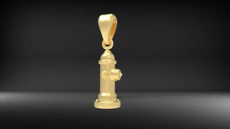 Fire Hydrant Pendant