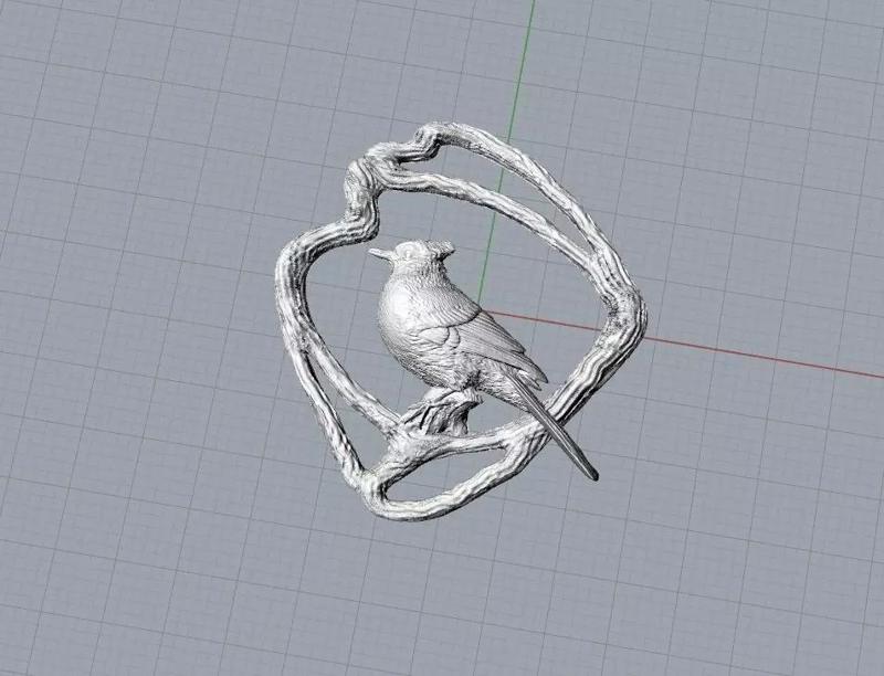 Pendant Blue Jay