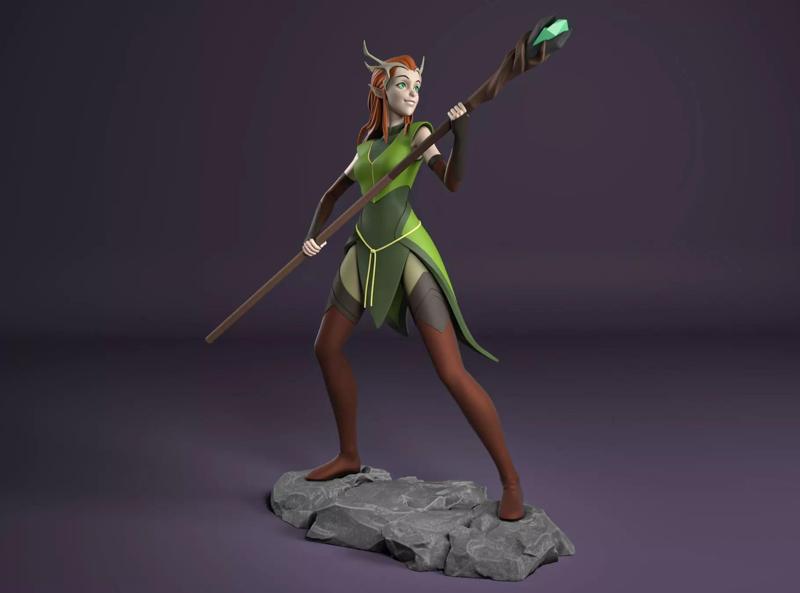 Keyleth from The Legend of Vox Machina