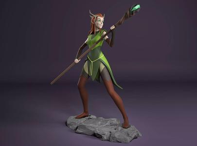 Keyleth from The Legend of Vox Machina
