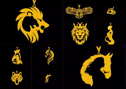 Pendent Combo Set-Animal And Symbolic