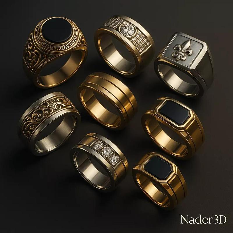 Men s ring collection