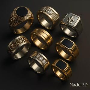 Men s ring collection
