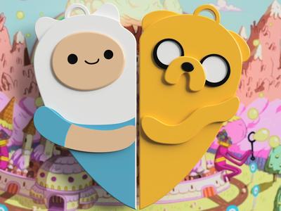 fin and jake very cute