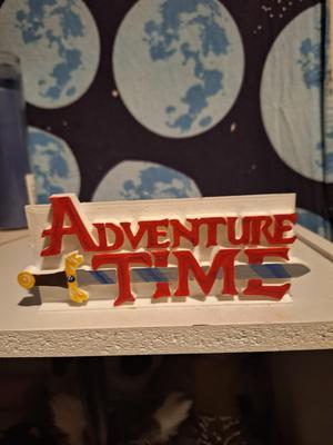 Adventure Time Desk Logo
